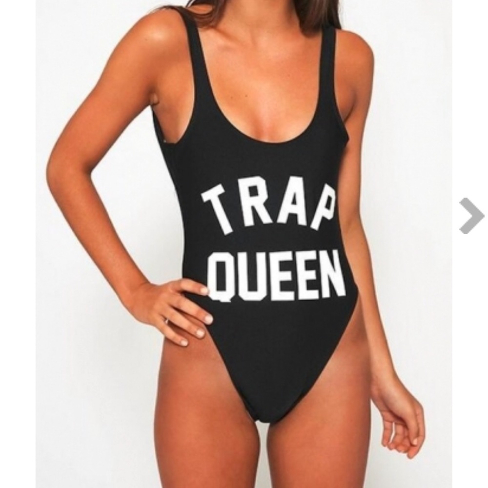 👑1738 queen bodysuit/dance/swim (1 piece)